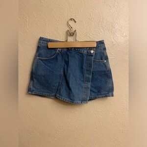 Zara Blue Denim Skort
